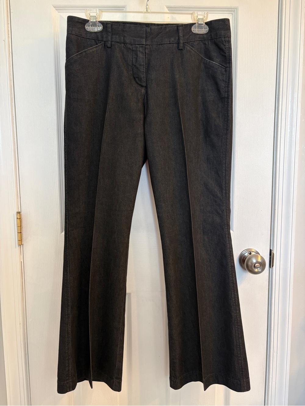 Express Black Wide Leg Flare Jeans #444